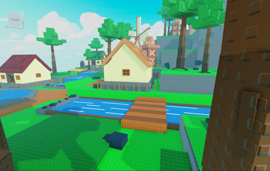 Mid Poly Studs Mountain Island Map