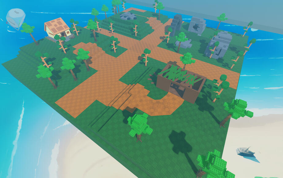 Low Poly Forest Map