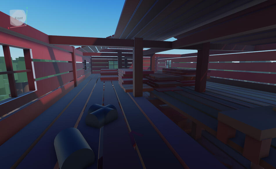 Abandoned Sawmill (Top Floor)