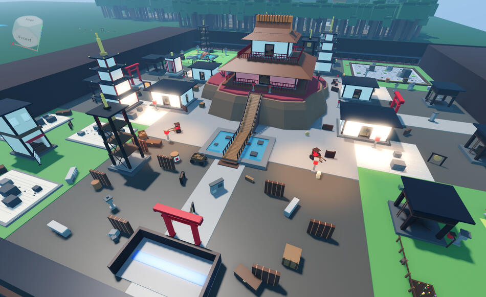 Japanese Dojo Map