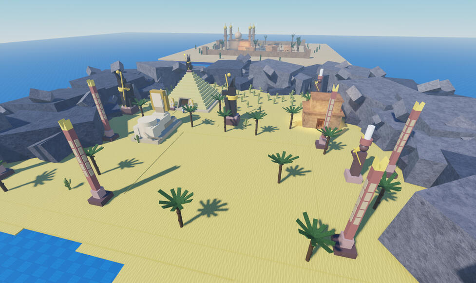Desert Egyptian Map