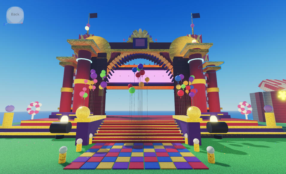Digital Circus Themed Entrance Digital Circus Themed Entrance